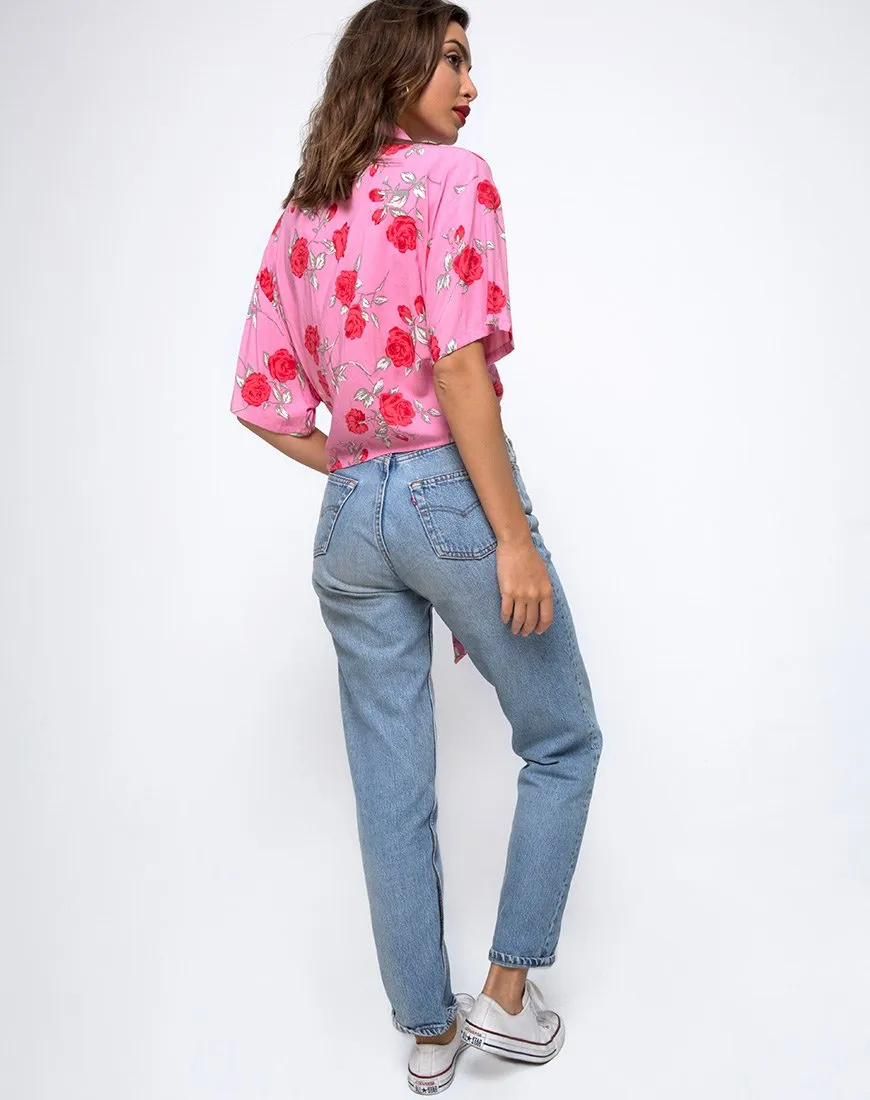 Vual Shirt in Candy Rose